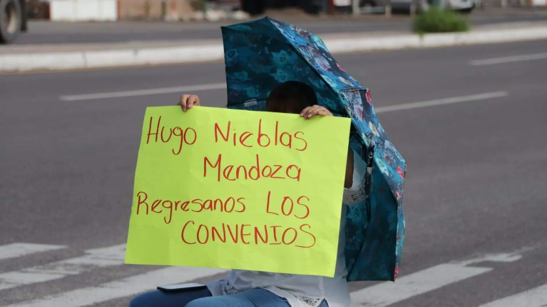 Bloqueo de Unión de Usuarios al sur de Hemosillo (2)